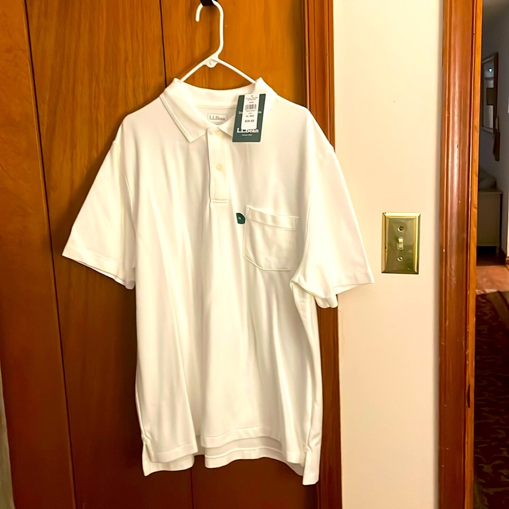 NWT white polo